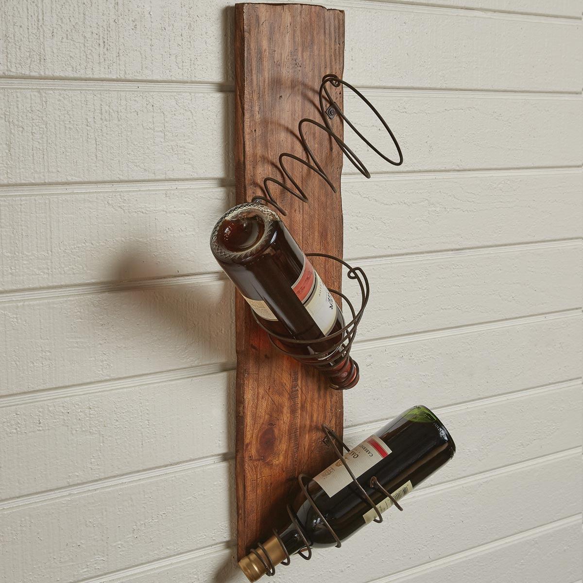 Springs Wall Wine Rack The Fox Decor