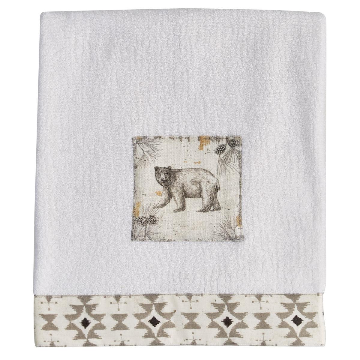 Park Designs Bear Bath Towel