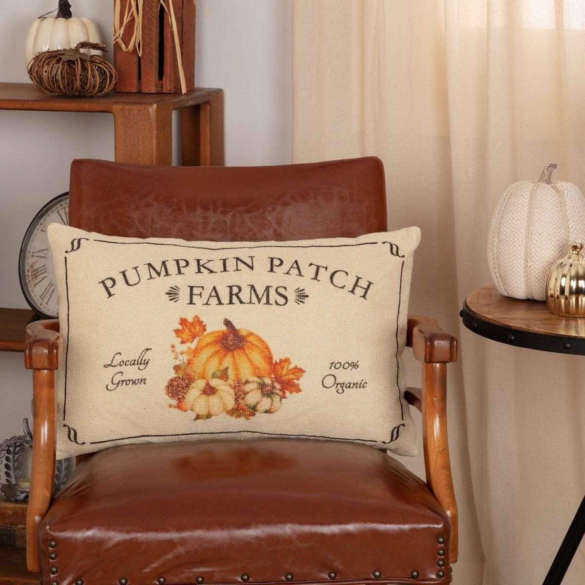 Ashmont Burlap Vintage Welcome to Our Farmhouse Pillow 14x22