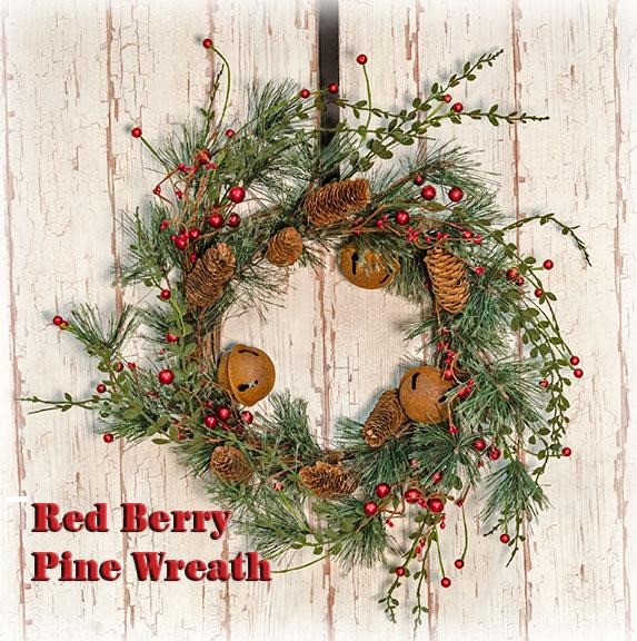 Berry Garland Country Mix Star Pip Berry Garland Burgundy, Navy