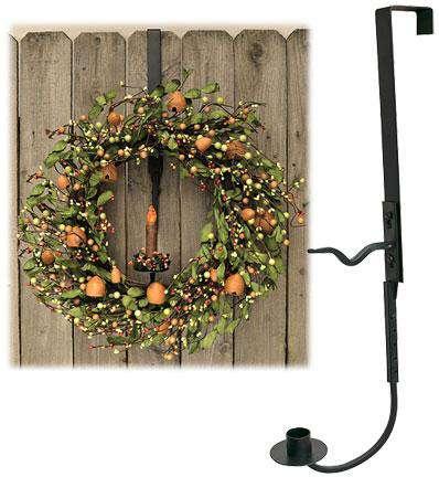 Wreath & Candle Holder