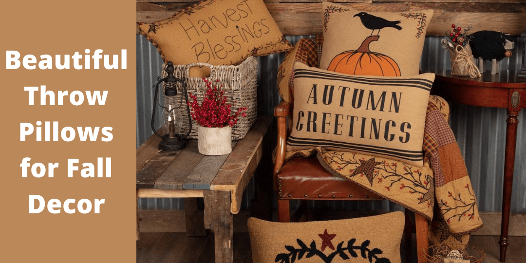 Beautiful Throw Pillows for Fall (Autumn) Decor - The Fox Decor