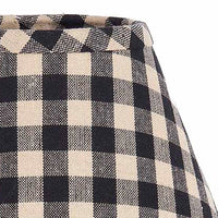Black Nutmeg Heritage House Check Black 10