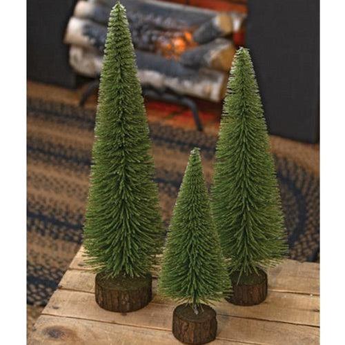Mossy Bottle Brush Pine Tree 10 - The Fox Decor