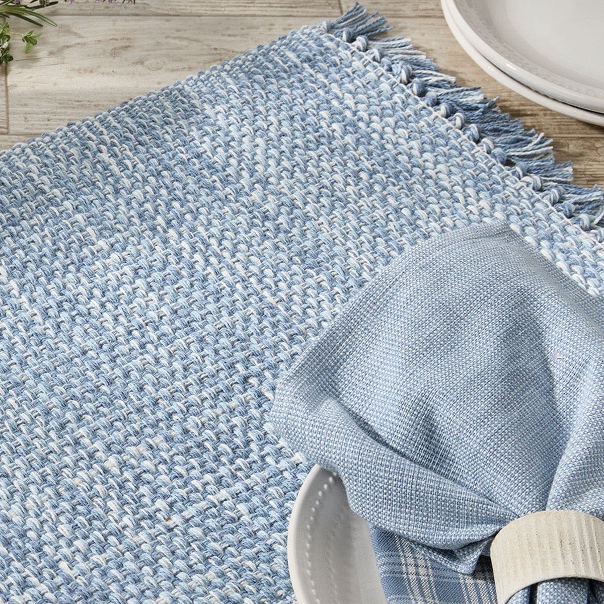 Basketweave Placemat - Dusk Set of 4 Park Designs