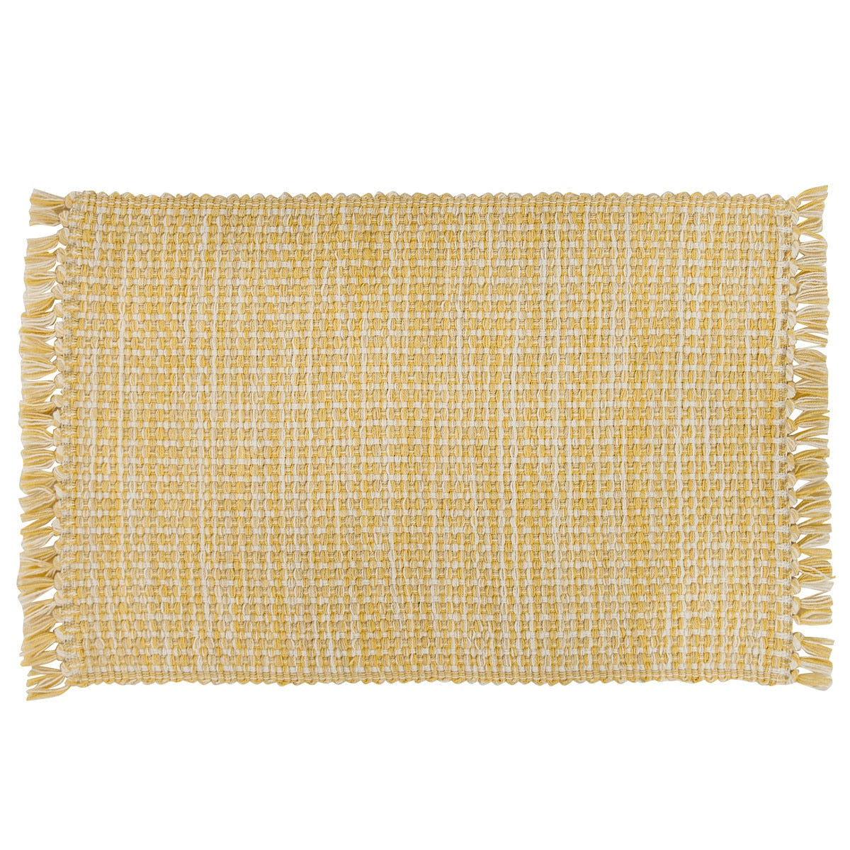 Basketweave Placemats - Goldenrod Set of 6 Park Designs