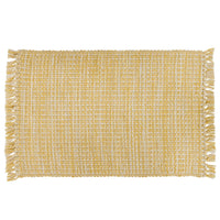 Basketweave Placemats - Goldenrod Set of 6 Park Designs