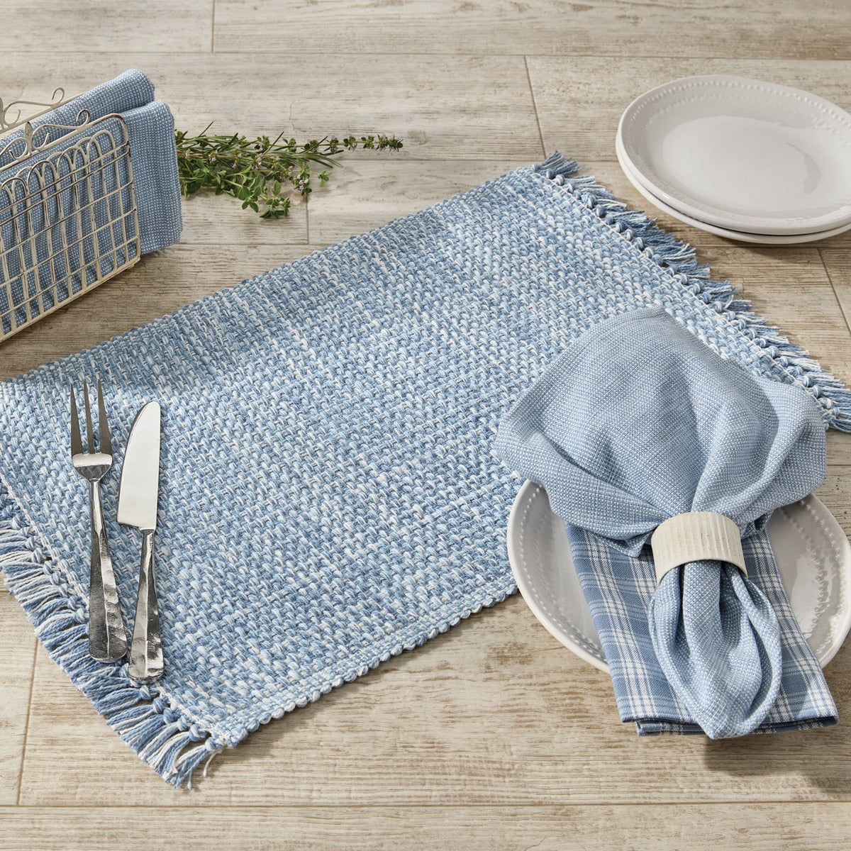Basketweave Napkin - Dusk Set of 12 Park Designs