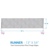 Basketweave Runner 54