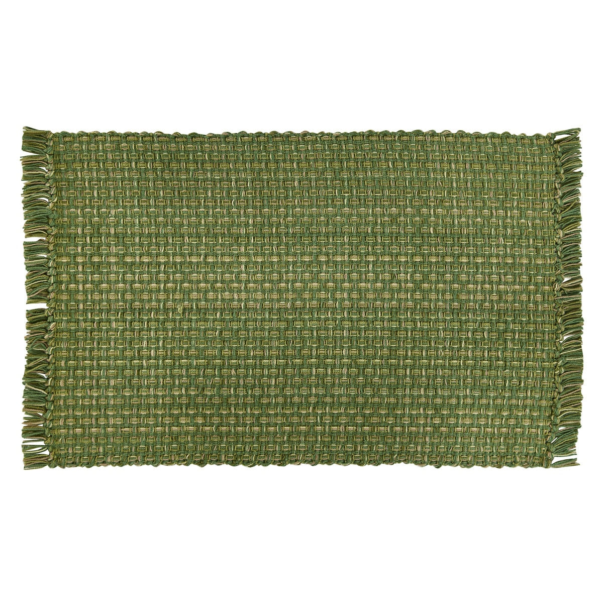 Tweed Placemat - Loden Green Set of 6 Park Designs