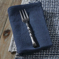 Thumbnail for Tweed Burlap Napkin - Denim set of 6 Park Designs