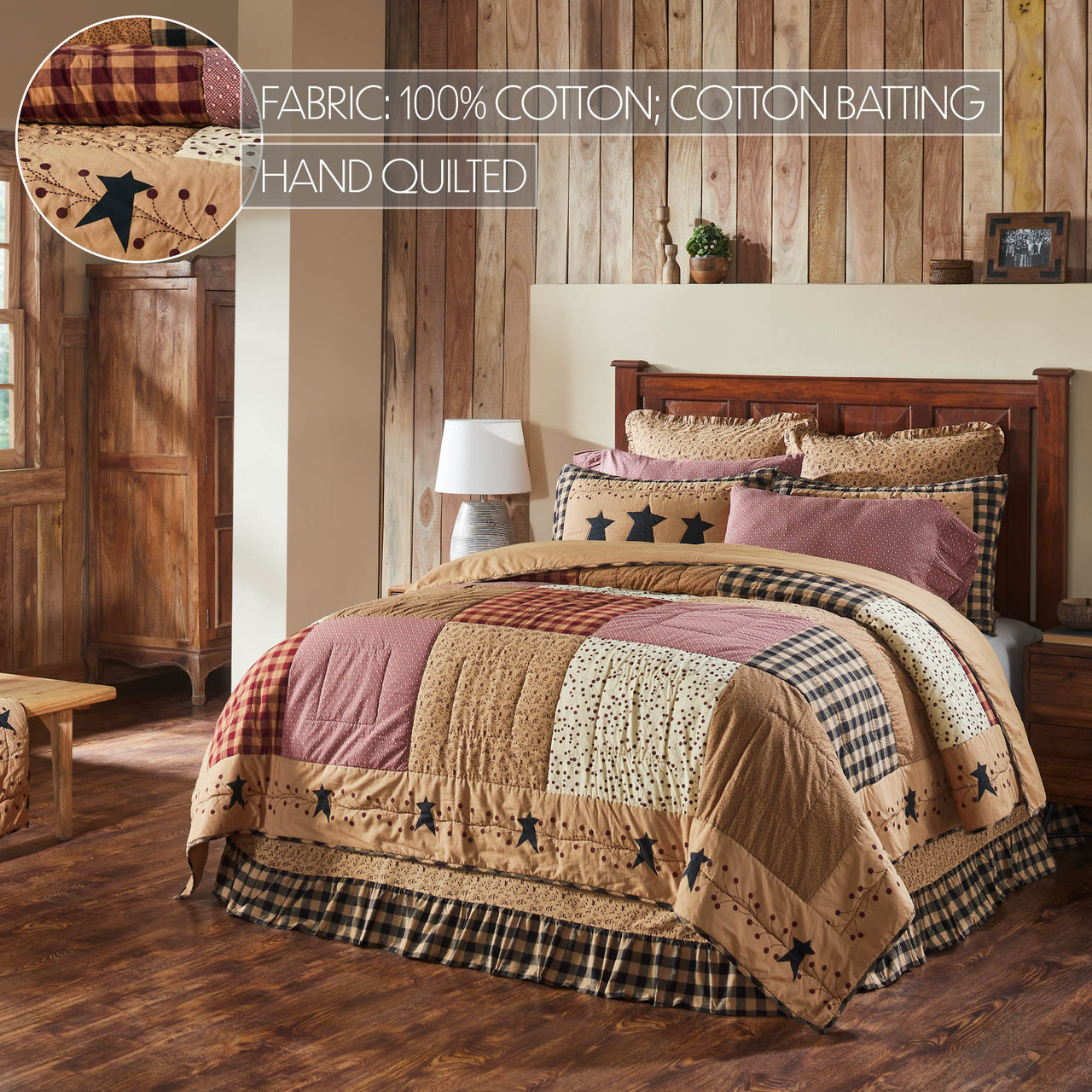 Pip Vinestar Twin Quilt 70Wx90L - The Fox Decor