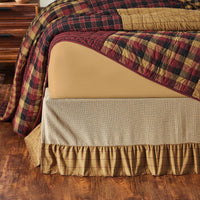 Connell Ruffled King Bed Skirt 78x80x16 - The Fox Decor