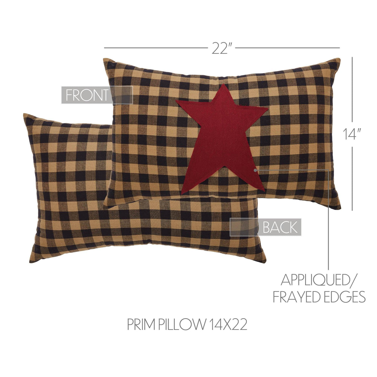 Connell Prim Pillow 14x22 - The Fox Decor