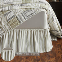 Finders Keepers Ruffled Queen Bed Skirt 60x80x16 - The Fox Decor