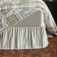 Finders Keepers Ruffled Queen Bed Skirt 60x80x16 - The Fox Decor