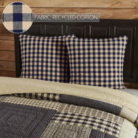 My Country Fabric Euro Sham 26x26 - The Fox Decor