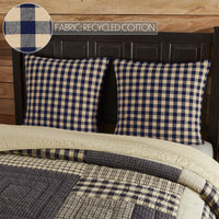 My Country Fabric Euro Sham Set of 2 26x26 - The Fox Decor