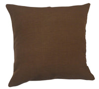 Essentials Rib Pillow Cover - Brown SET OF 4 Split-P - The Fox Decor