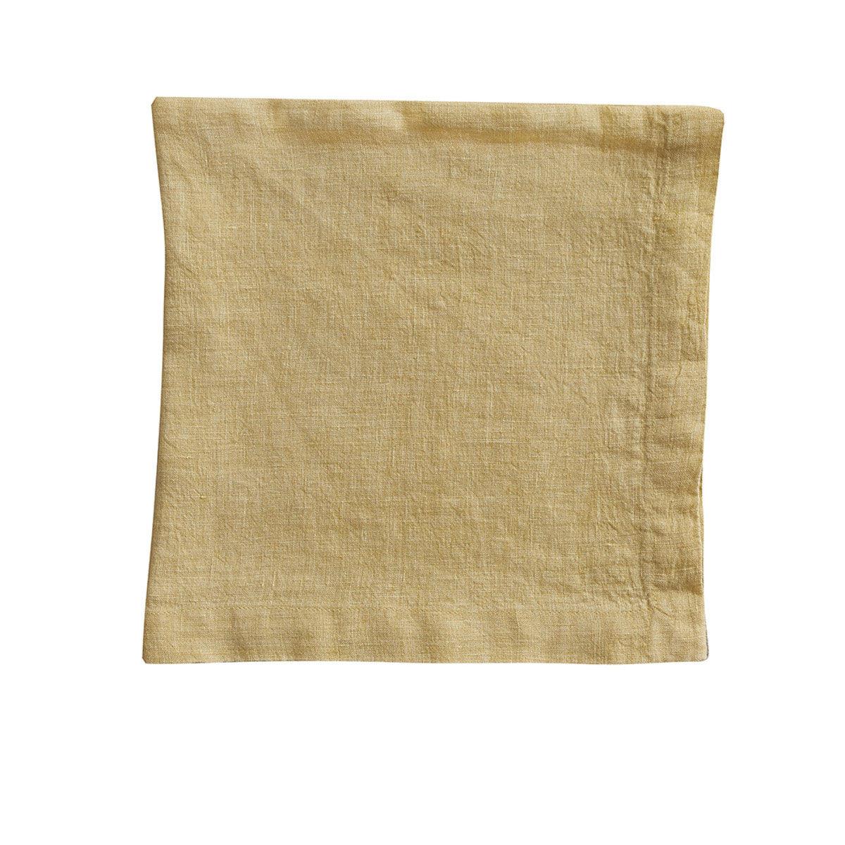 LINEN NAPKIN - GOLD Set of 6 Park Designs - The Fox Decor