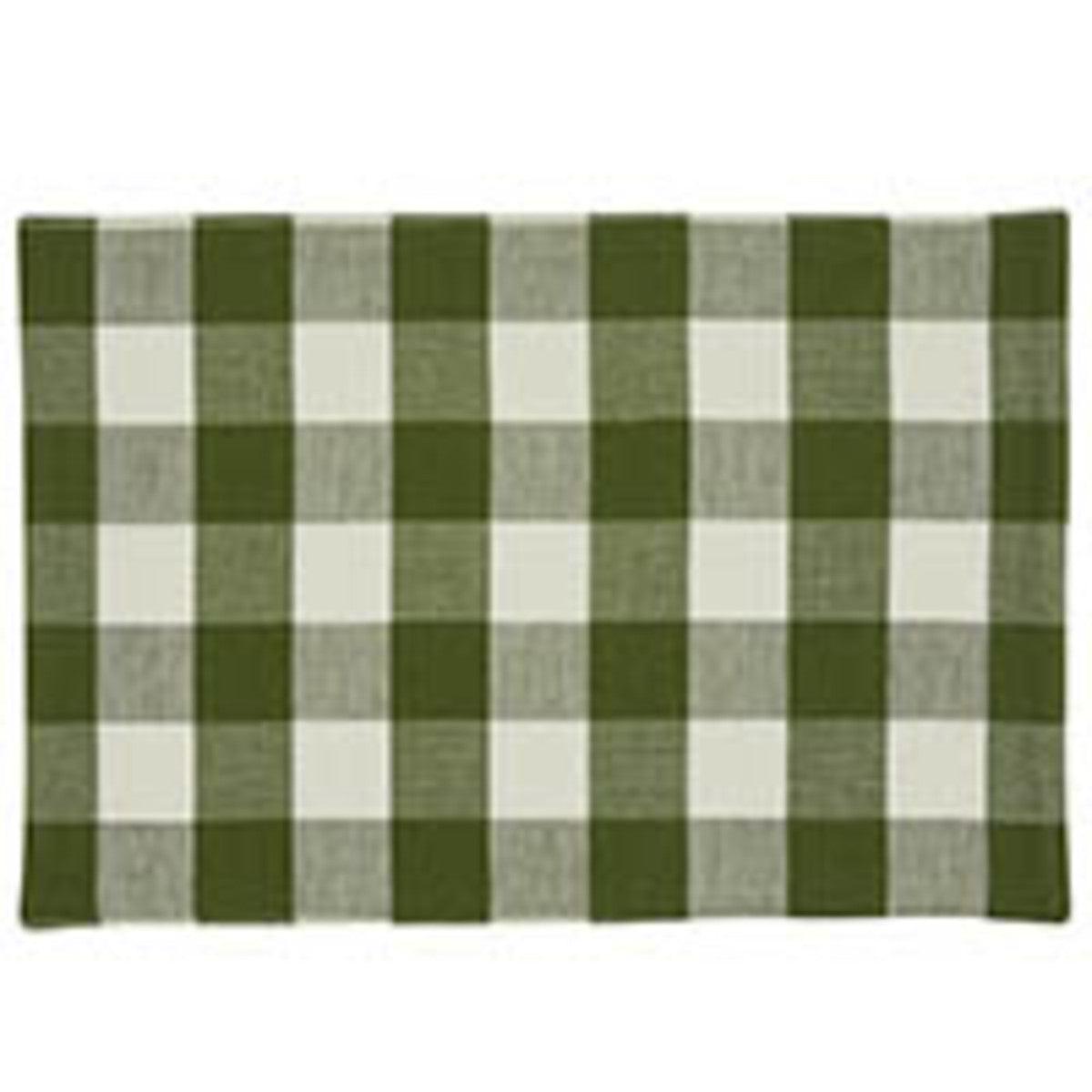 Wicklow Check Sage Placemats - Backed Set of 6 Park Designs - The Fox Decor