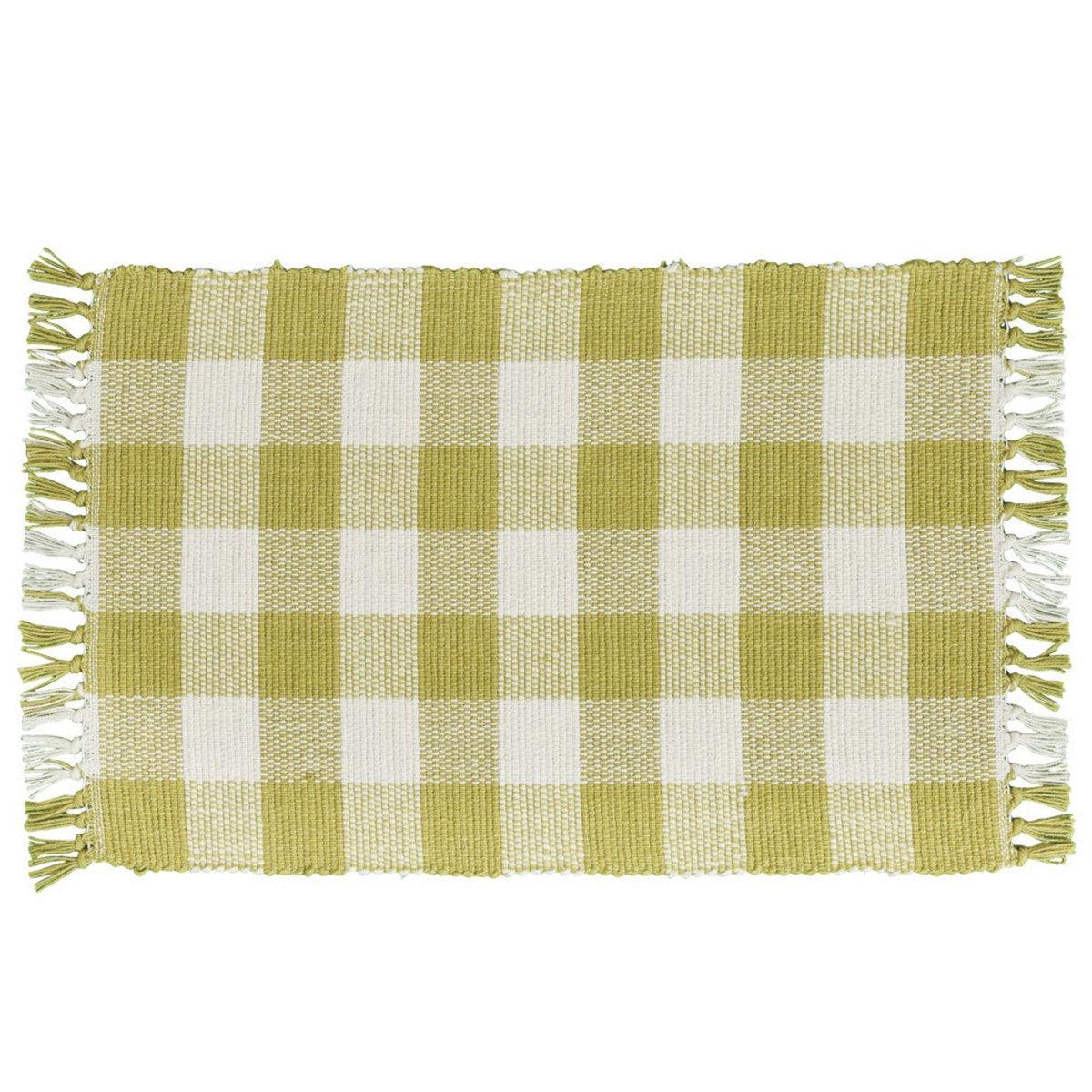 Wicklow Check Yellow Placemats - Set of 6 Park Designs - The Fox Decor