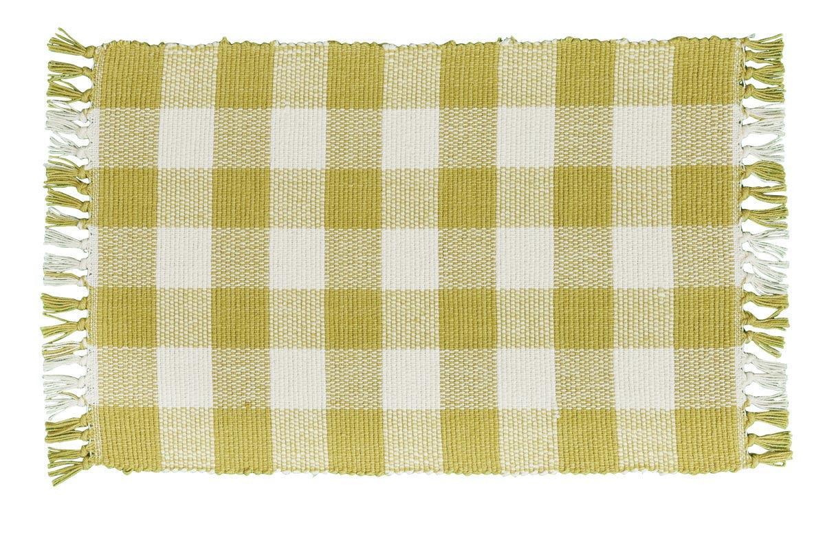 Wicklow Check Yellow Placemats - Set of 6 Park Designs - The Fox Decor