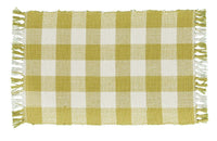 Wicklow Check Yellow Placemats - Set of 6 Park Designs - The Fox Decor