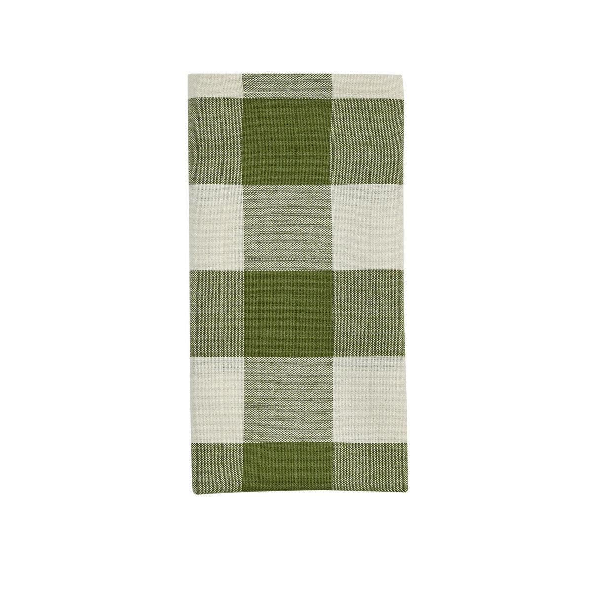 Wicklow Check Sage Napkins - Set of 6 Park Designs - The Fox Decor
