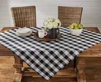 Wicklow Check Black & Cream Tablecloth - Park Designs - The Fox Decor