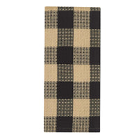 Wicklow Check Black Waffle Dishtowels - Set of 3 Park Designs - The Fox Decor