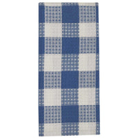 Thumbnail for Wicklow Check China Blue Waffle Dishtowel - Set of 3 Park Designs