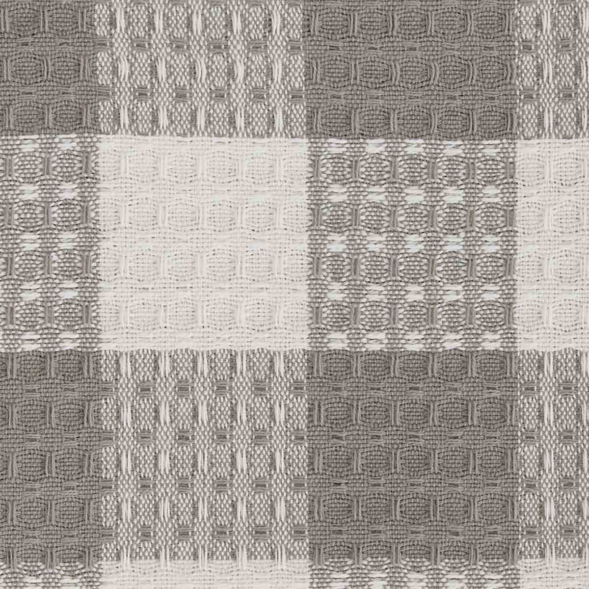 Wicklow Check Dove Waffle Dishtowels - Set of 3 Park Designs - The Fox Decor