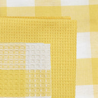 Thumbnail for Wicklow Check Yellow Dishtowel Set Park Designs - The Fox Decor