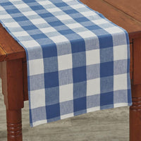 Wicklow Check Backed Table Runner 36