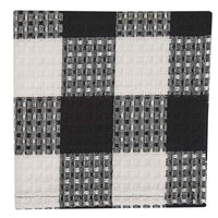 Wicklow Check Black & Cream Dishcloths - Set of 6Park Designs - The Fox Decor