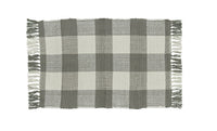 Wicklow Check Rag Rug - 2' x 3' -  Set of 2 Dove Park Designs