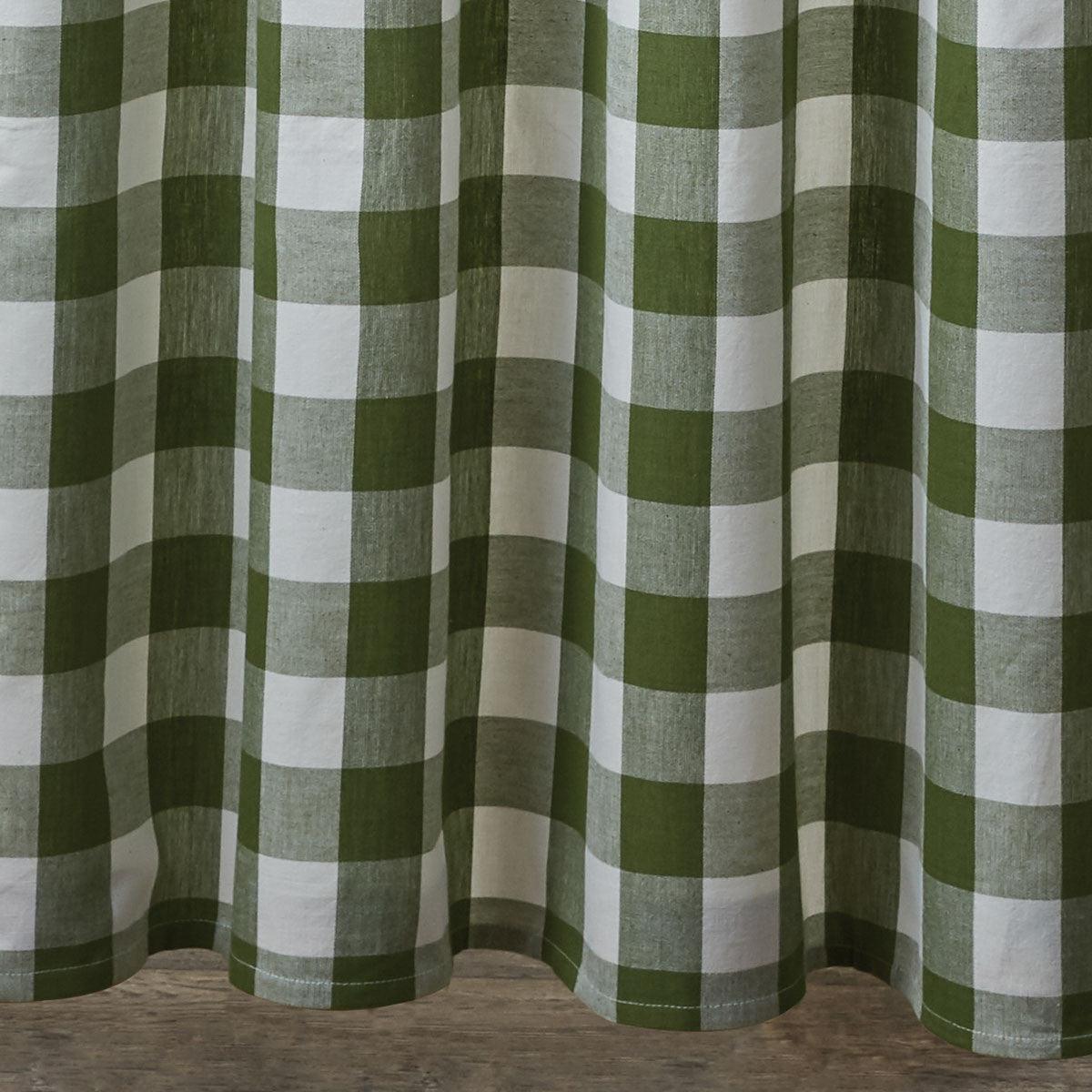 Wicklow Check Sage Shower Curtain - Park Designs - The Fox Decor