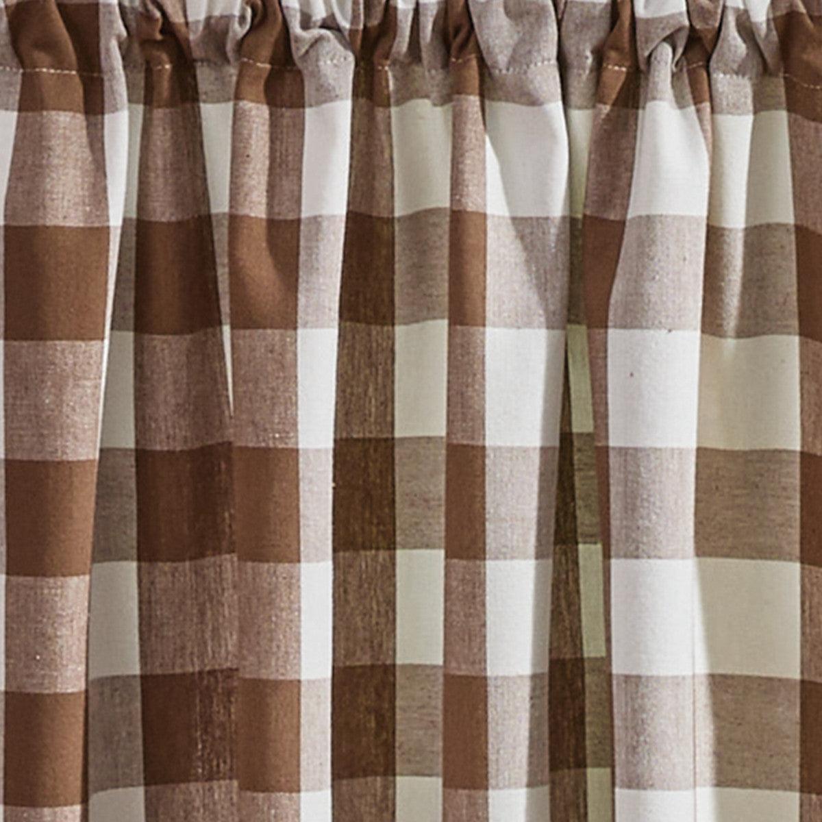 Wicklow Check Brown & Cream Tiers - 72x36 Park Designs - The Fox Decor