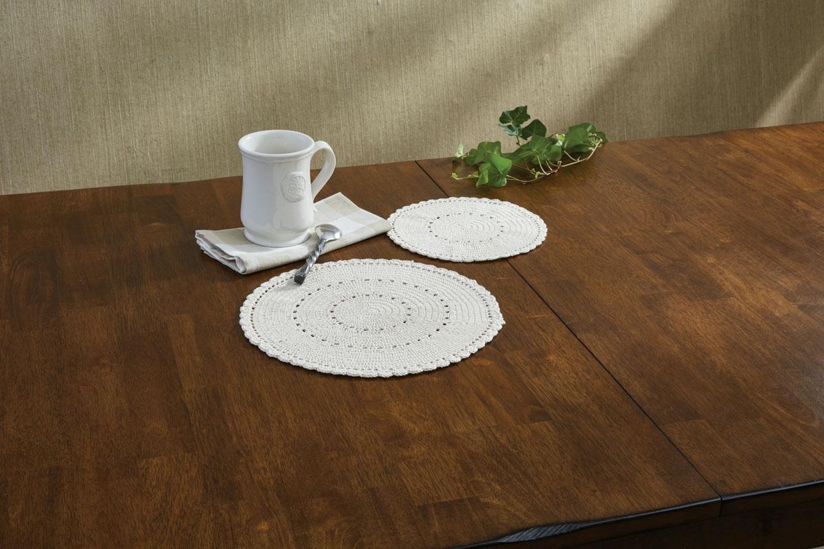 Lace Trivets Set - Cream Park Designs - The Fox Decor