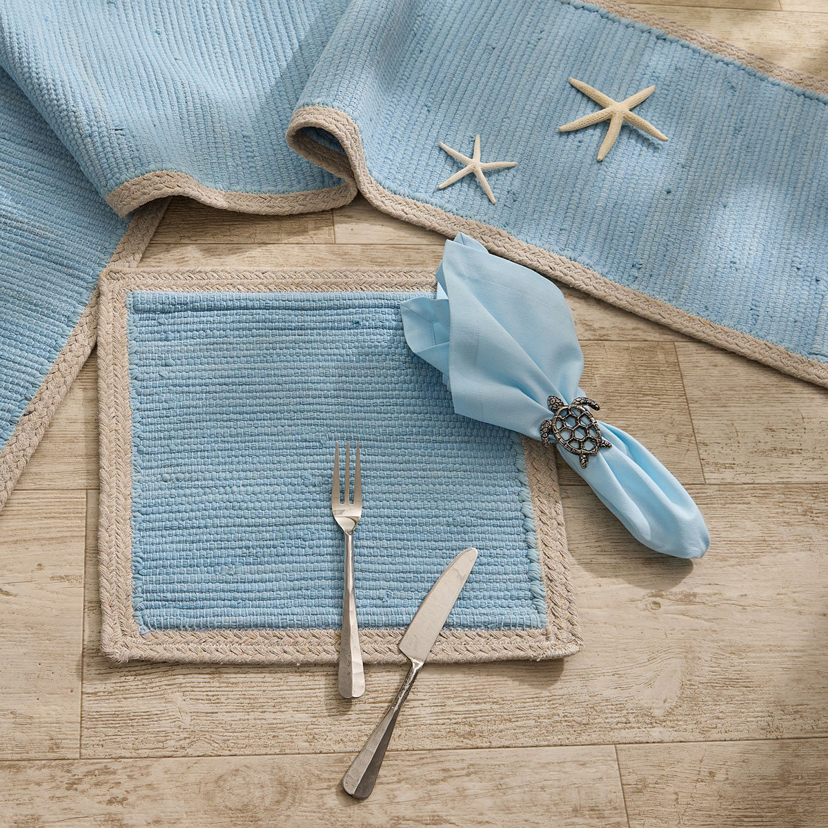 Dune Placemat - Sky Blue Set of 12 Park Designs