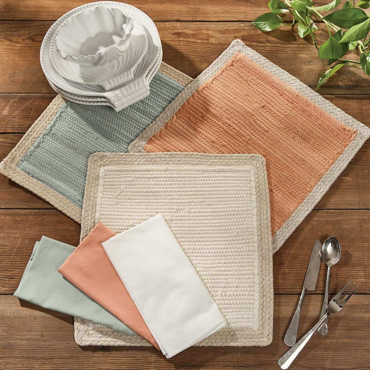 Dune Placemat - Seafoam Set of 12 Park Designs