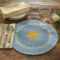 Flora Crochet Round Placemat 15