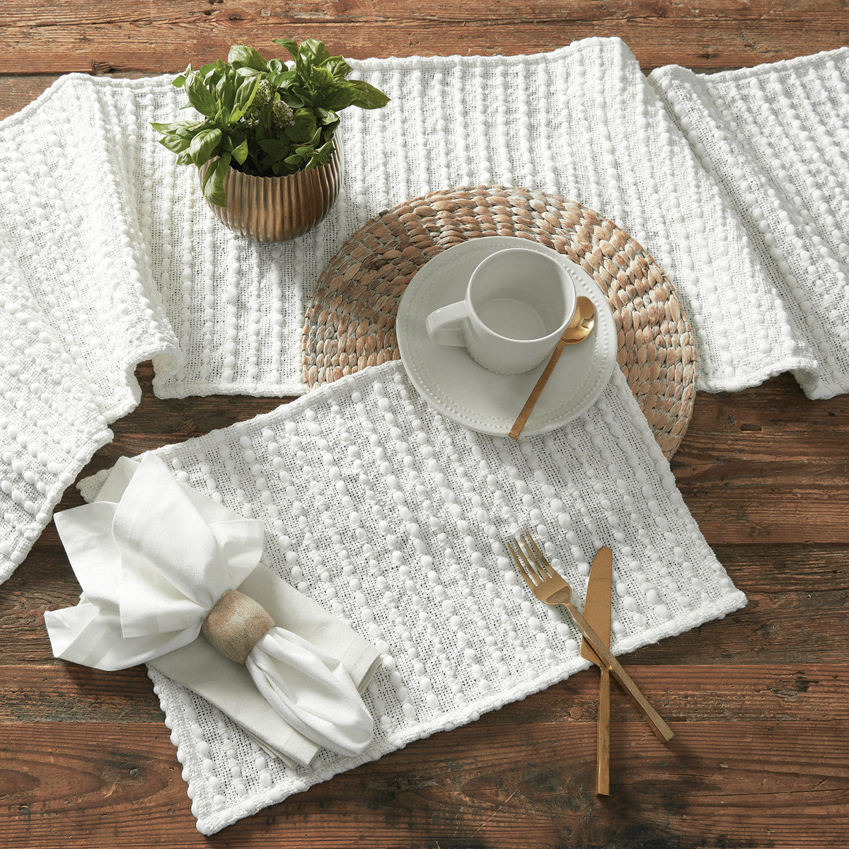 Skyla Table Runner 72"L Set of 2 Park Designs - The Fox Decor