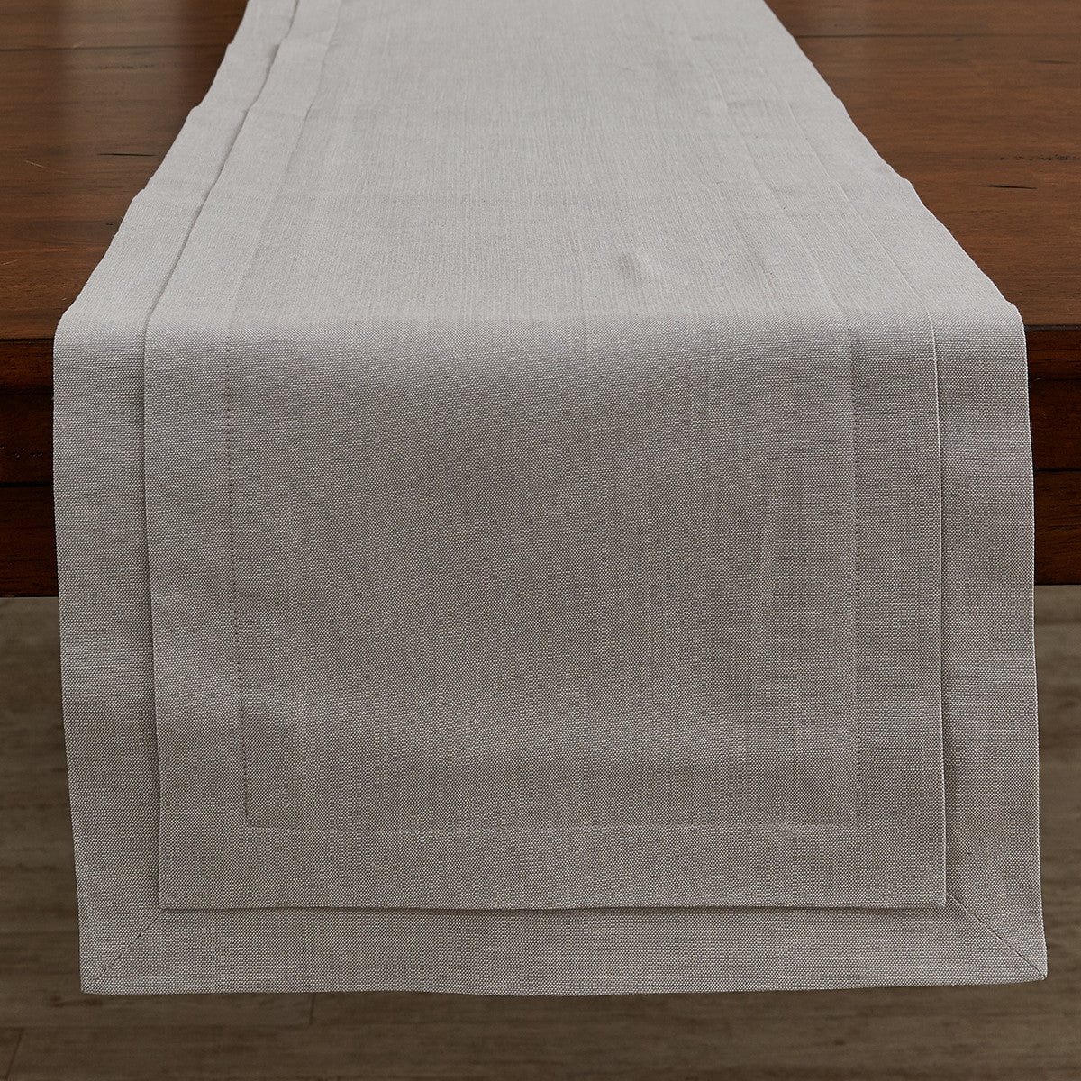 Tailored Table Runner - 72"L - Sterling Set of 2 Park Designs - The Fox Decor