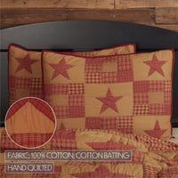 Ninepatch Star Standard Sham 21x27 VHC Brands