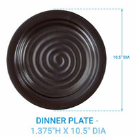 Sinclair Dinner Plates - Peppercorn Set of 2 Park Designs