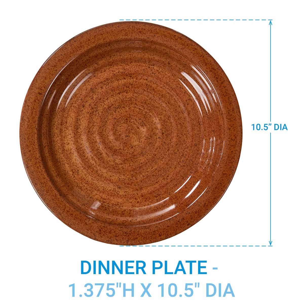 Sinclair Dinner Plates - Tomato Soup Set of 2 Park Designs