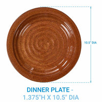 Sinclair Dinner Plates - Tomato Soup Set of 2 Park Designs