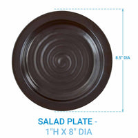 Sinclair Salad Plates - Peppercorn Set of 2 Park Designs